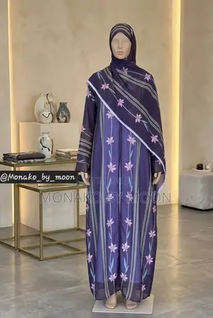 Beautiful Abaya With Scarf