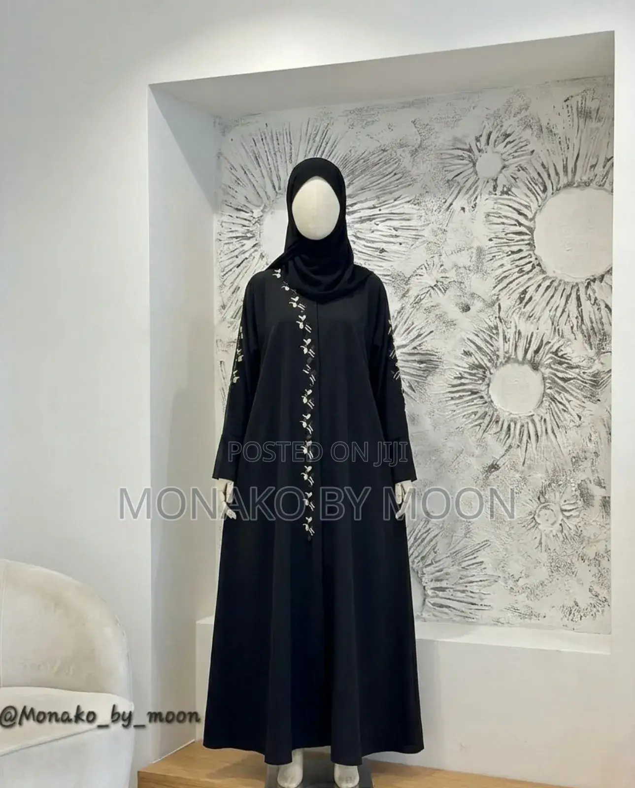 Beautiful Abaya With Scarf