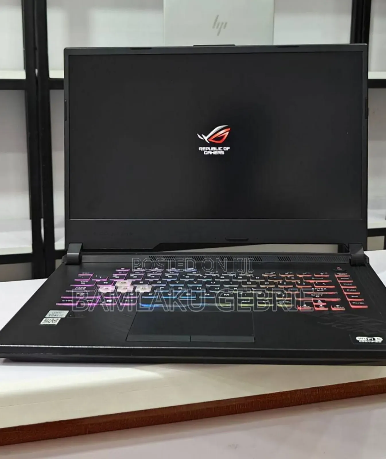 New Laptop Asus ROG Strix G15 16GB Intel Core i7 SSD 512GB