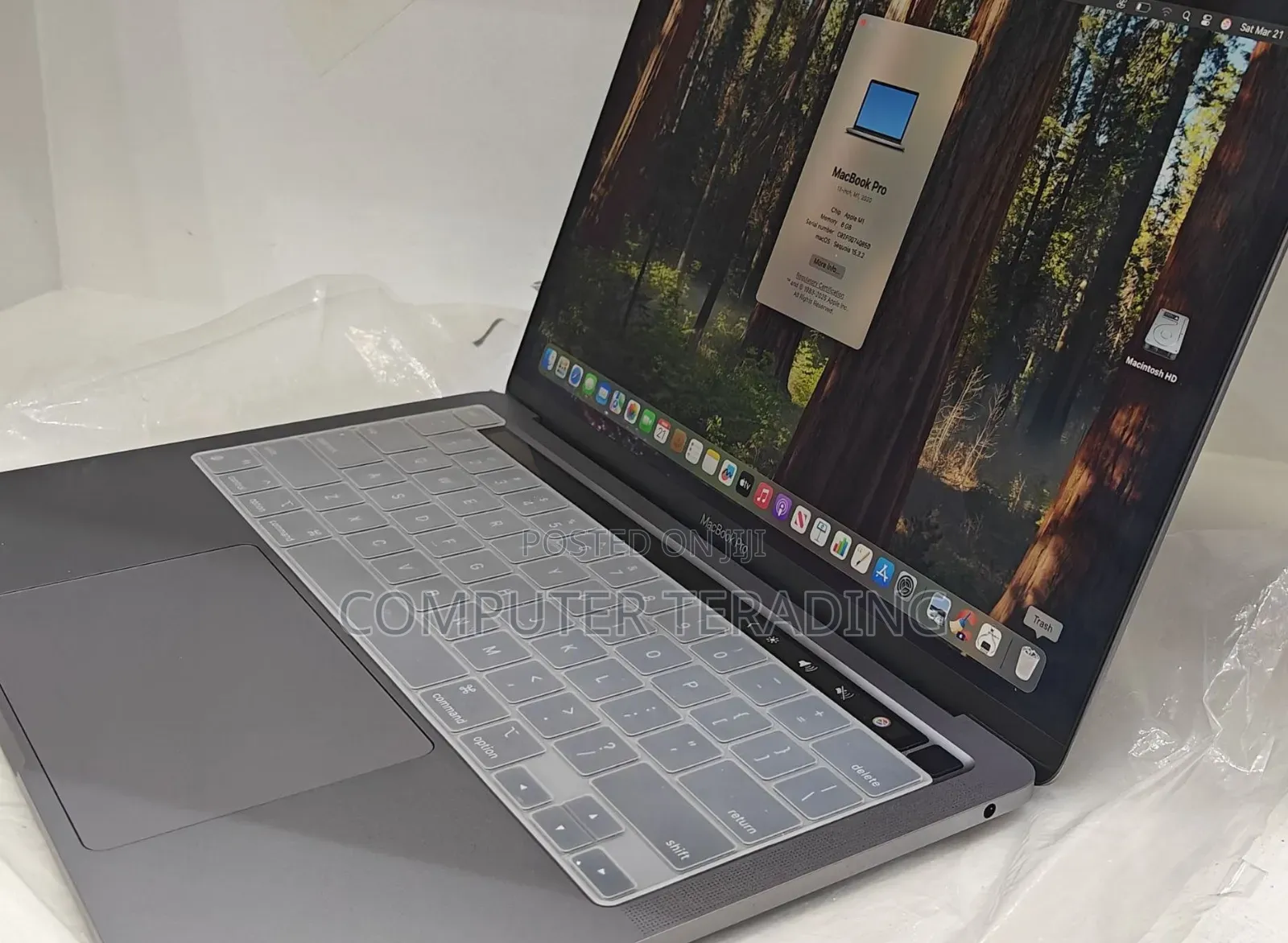 New Laptop Apple MacBook Pro M1 8GB Apple M1 Pro SSD 256GB