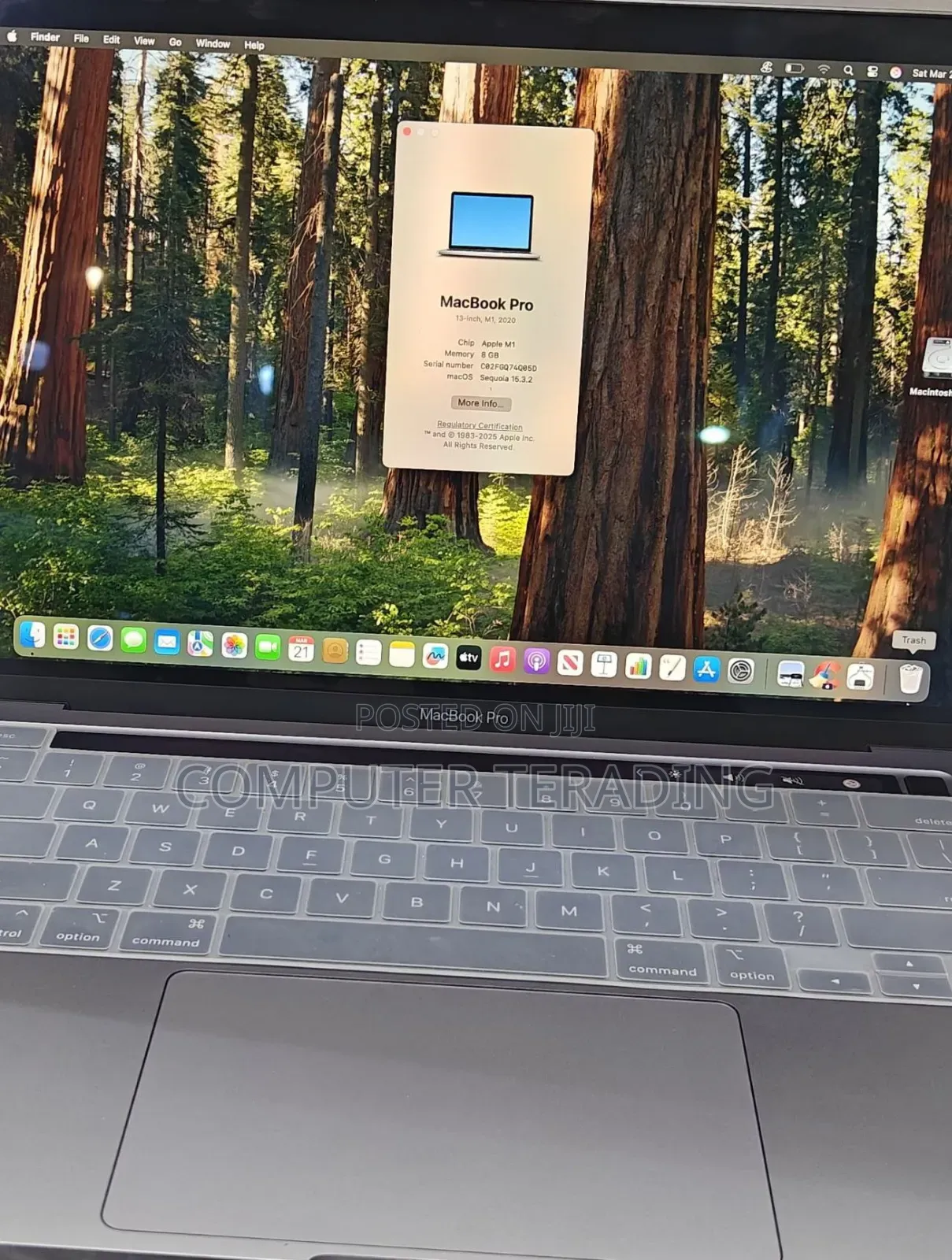 New Laptop Apple MacBook Pro M1 8GB Apple M1 Pro SSD 256GB