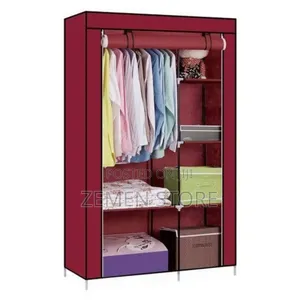 Portable Storage Wardrobe - በቀላሉ የሚገጣጠም ዘመናዊ የልብስ ማስቀመጫ ቁምሳጥን