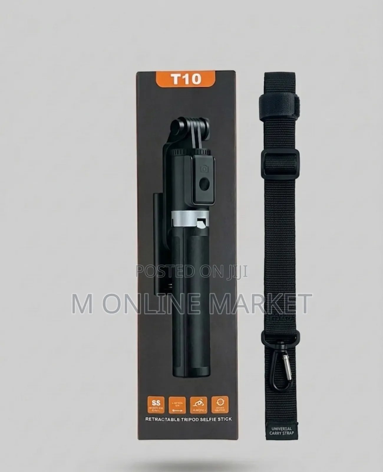 T10 Mini Tripod for Hands-Free Video Calls and Zoom