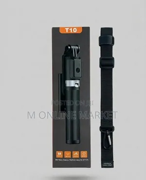 T10 Mini Tripod for Hands-Free Video Calls and Zoom