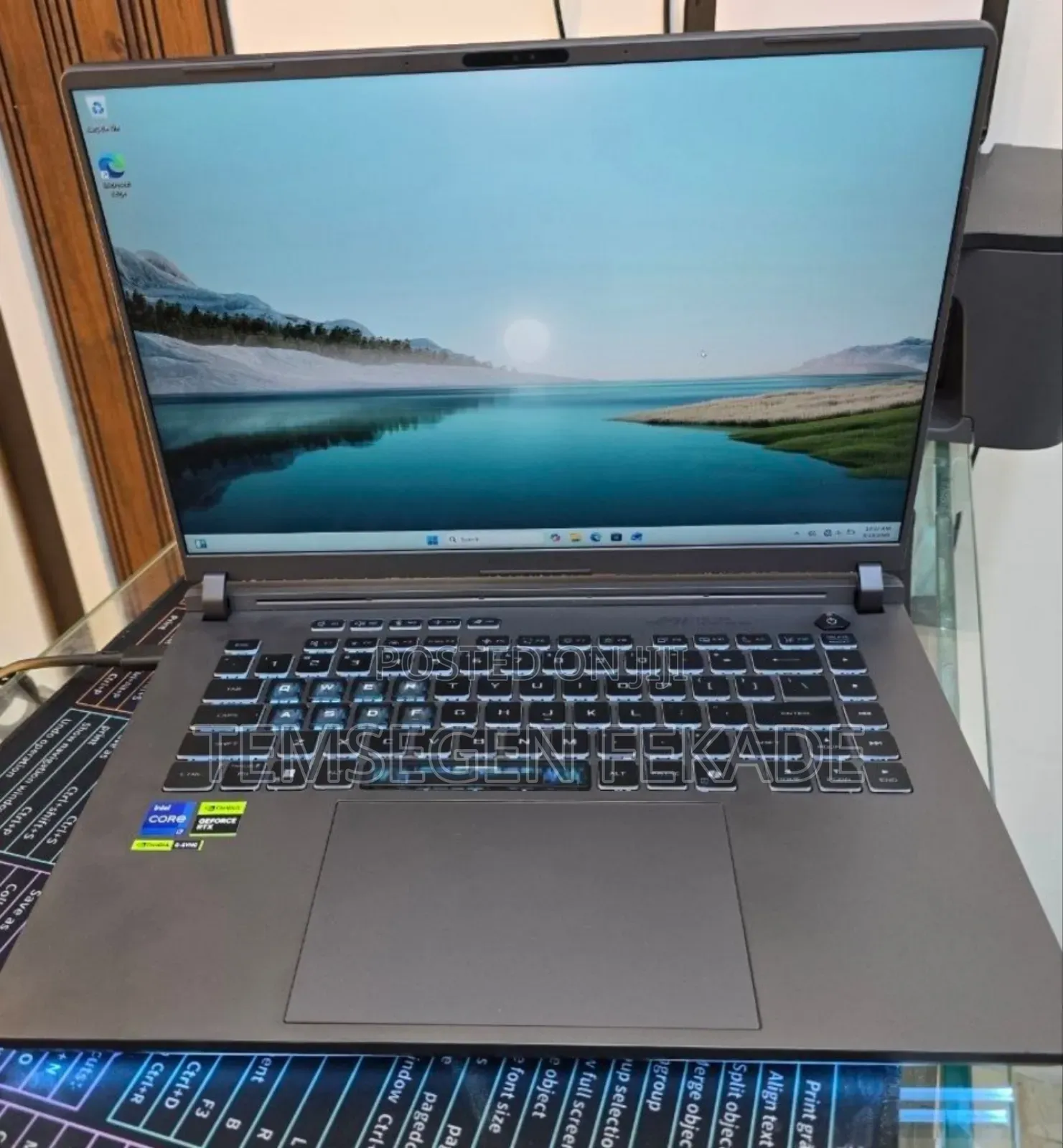New Laptop Asus ROG Strix G16 G614 16GB Intel Core i7 SSD 1T