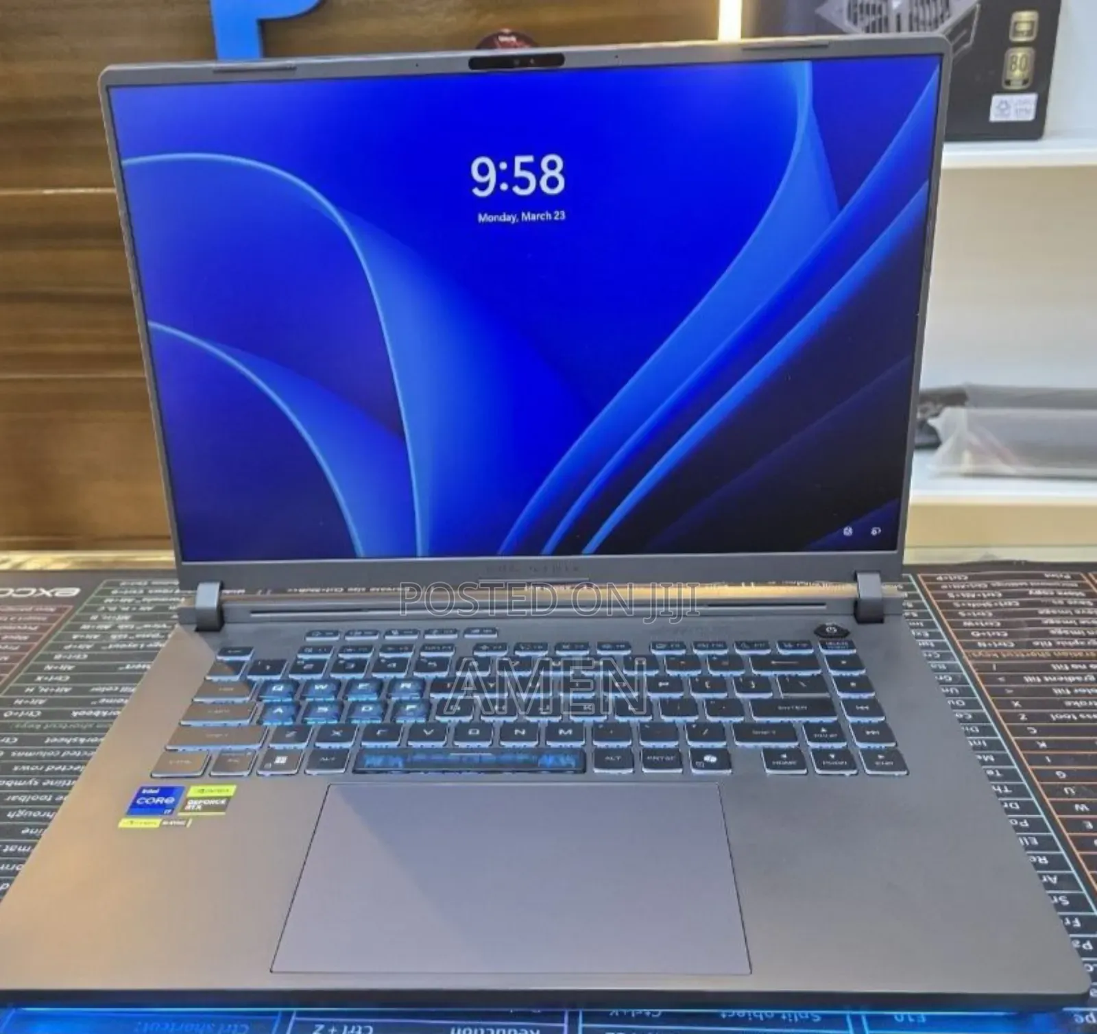 New Laptop Asus ROG Strix G15 40GB Intel Core i9 SSD 1T