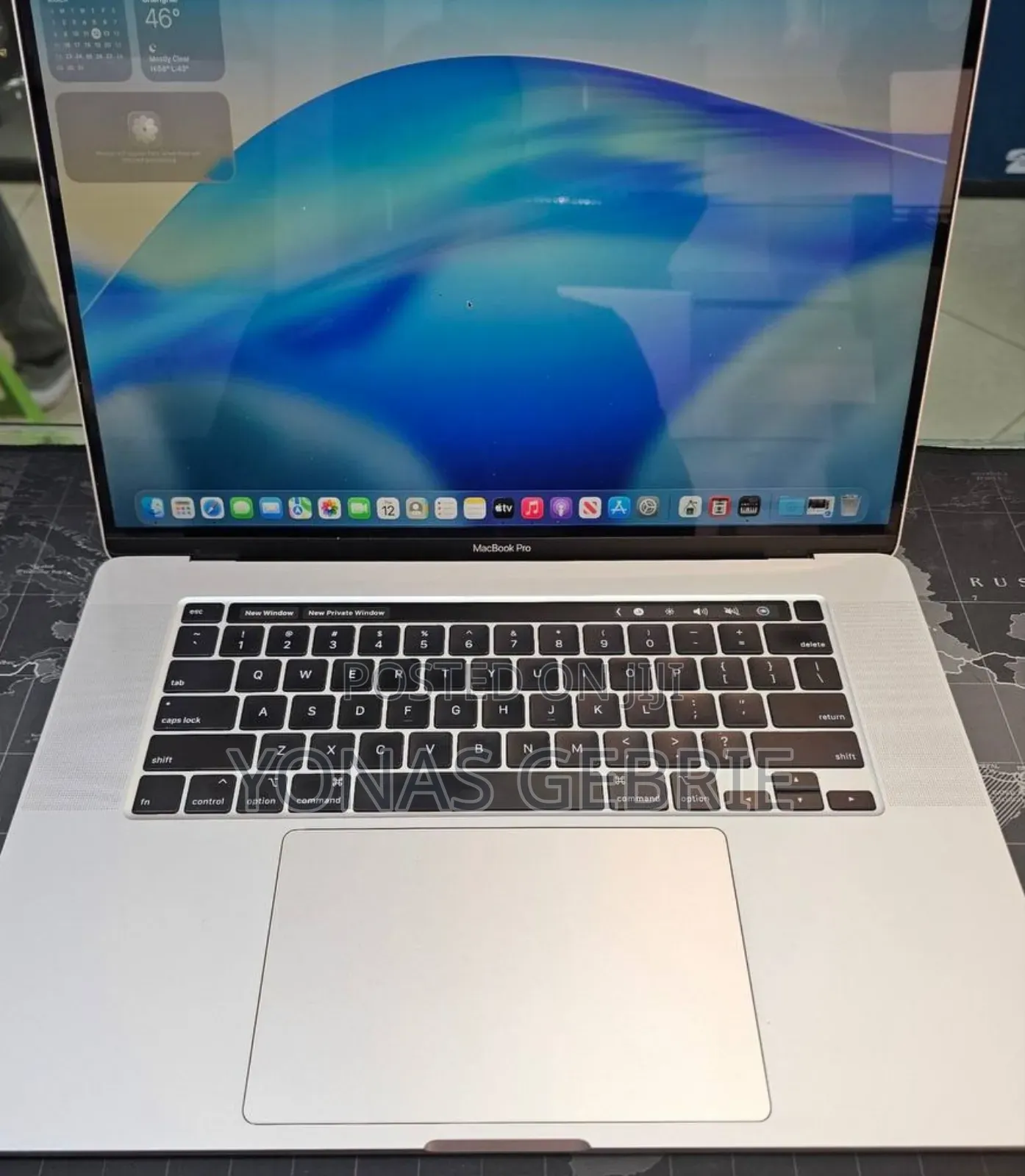 New Laptop Apple MacBook Pro 2019 16GB Intel Core i7 SSD 512GB