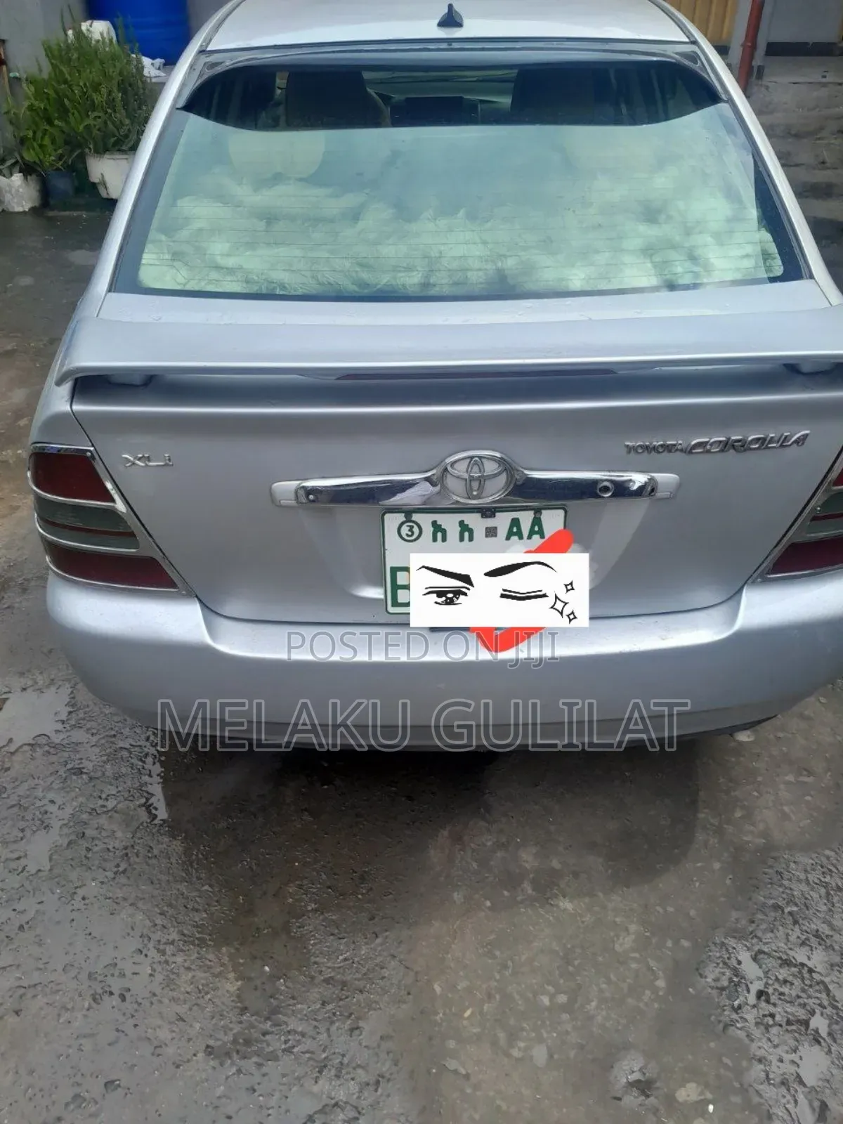 Toyota Corolla Sedan 2003 Silver