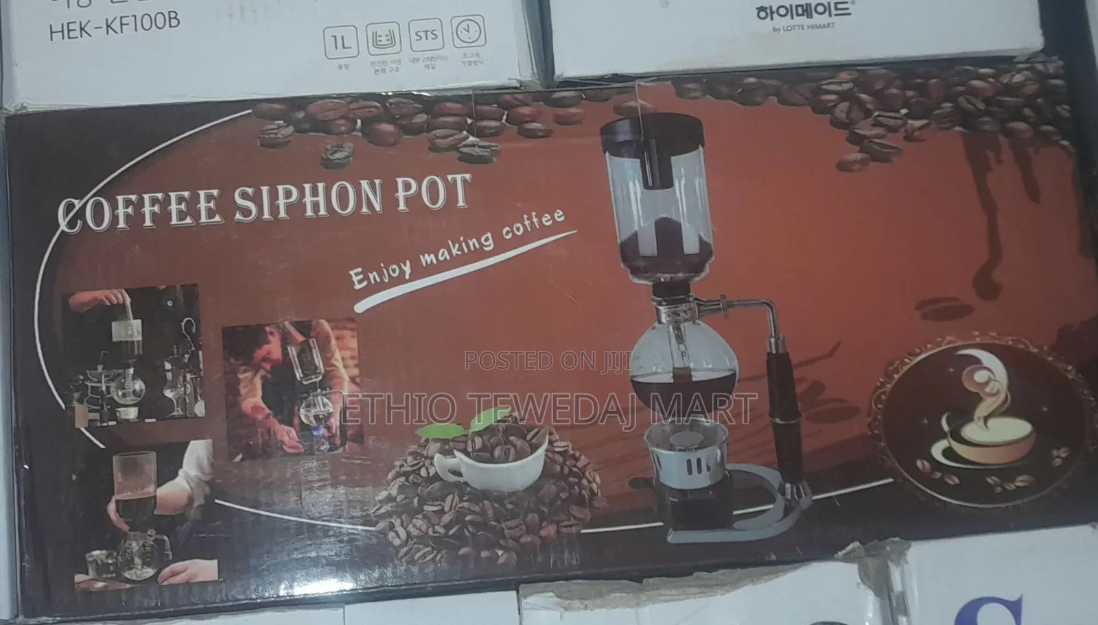Siphon Pot Coffee Maker