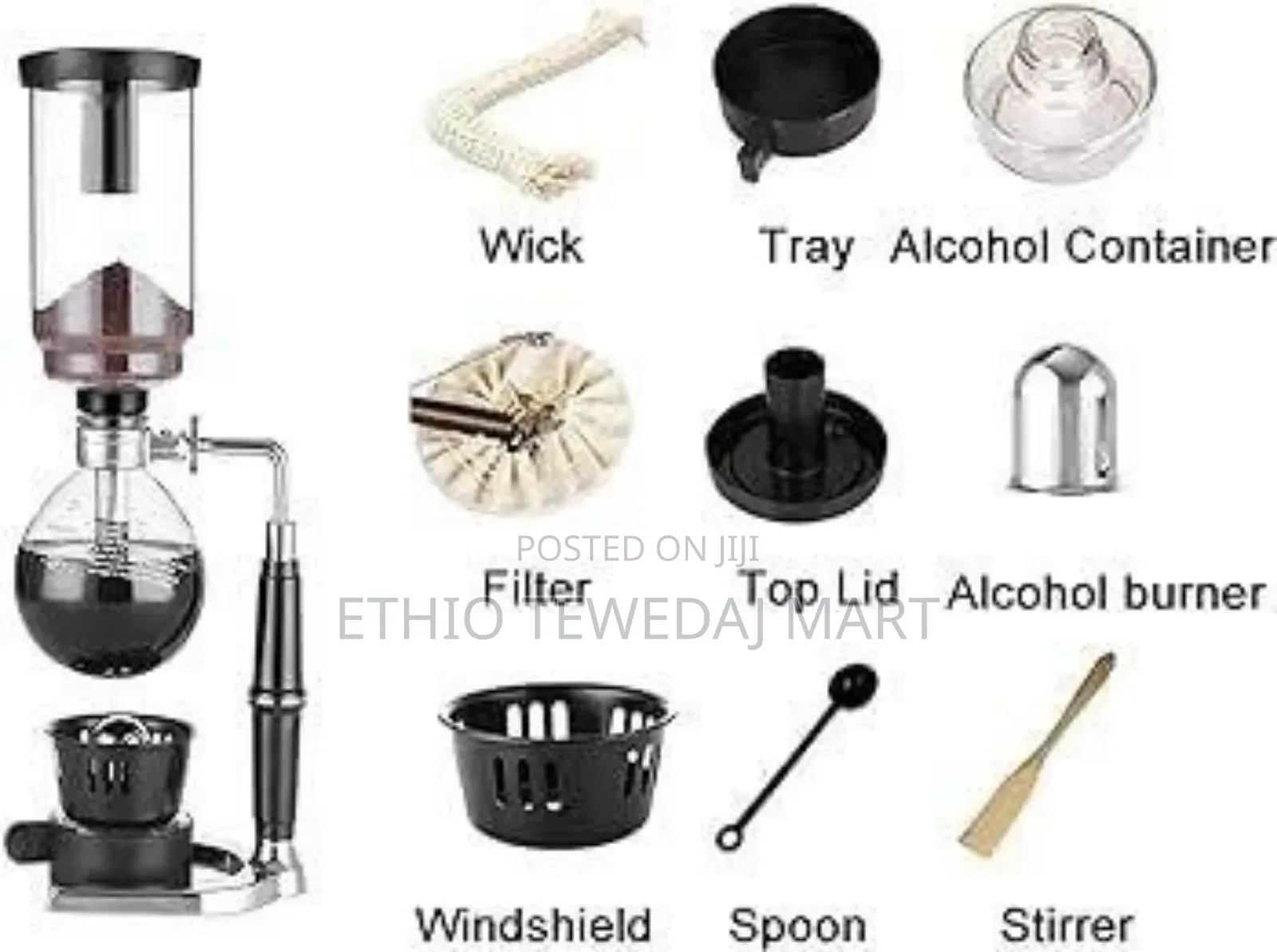 Siphon Pot Coffee Maker