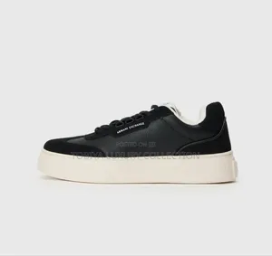 Armani Exchange Trainers - Black/Black Order Yours Now