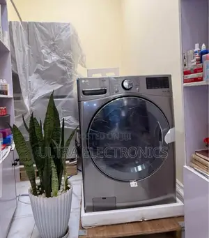 Lg 20/12 Front-Load Washer and Dryer Combination, Likely Featuring Ai