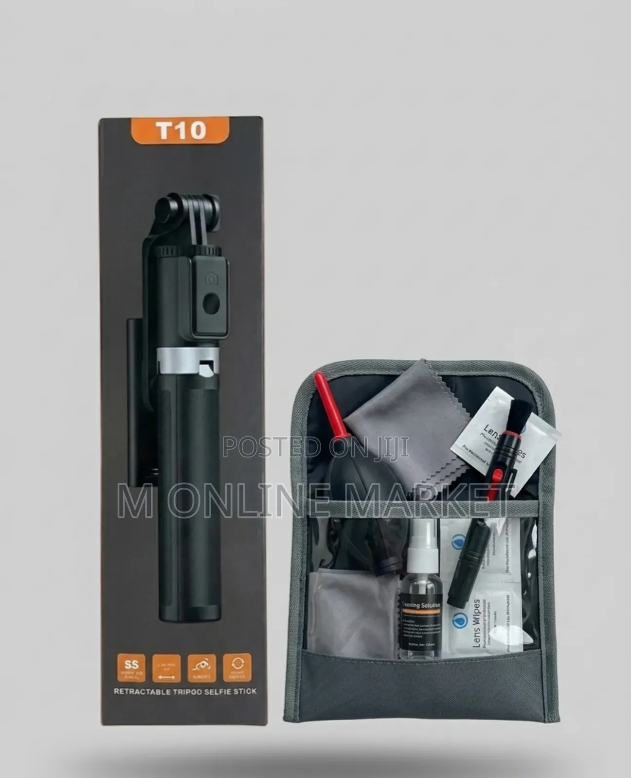 T10 Stealth Tripod: Folds Away Before They See You