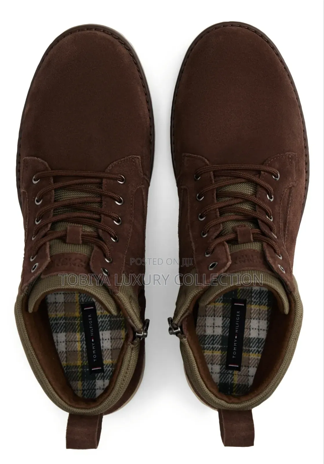 Tommy Hilfiger Lace-Up Ankle Boots - Cocoa Order Yours Now