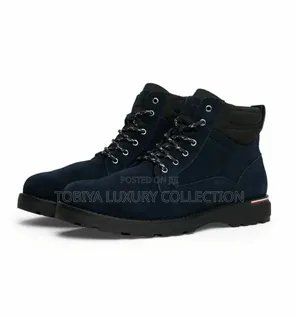 Tommy Hilfiger Lace-Up Ankle Boots - Cocoa Order Yours Now