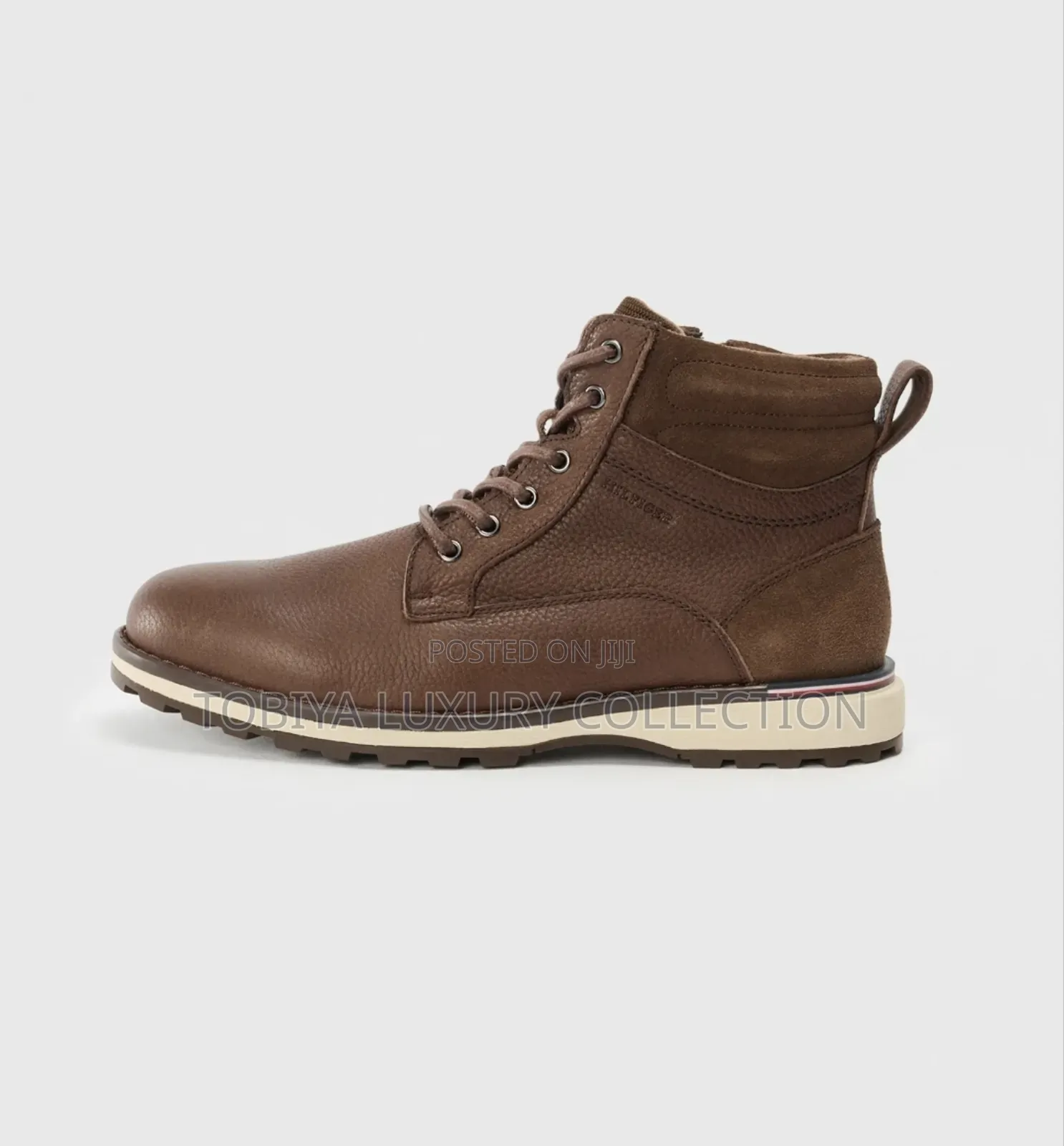 Tommy Hilfiger Lace-Up Ankle Boots - Cocoa Order Yours Now