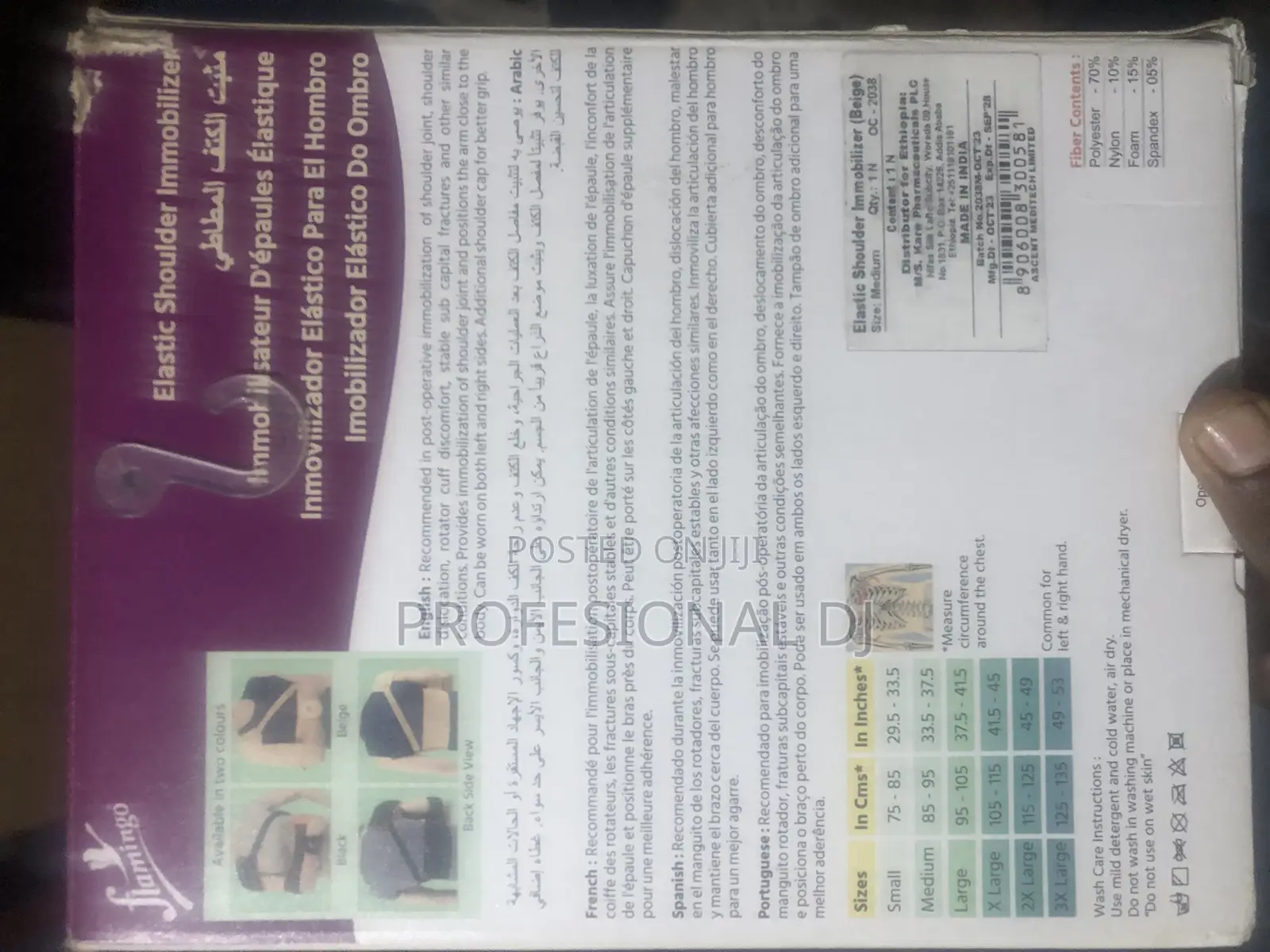 Elastic Shoulder Immobilzer