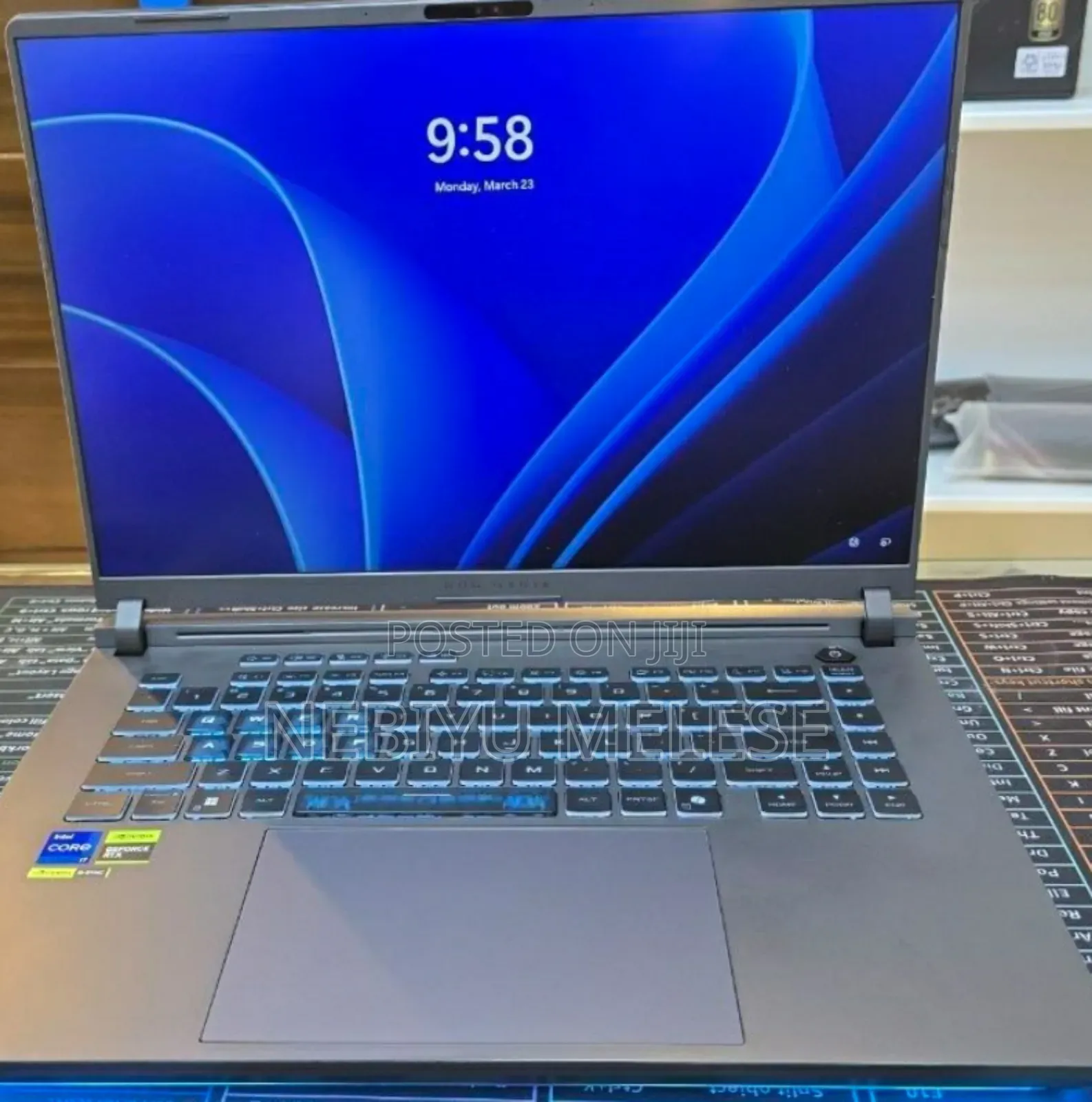 New Laptop Asus ROG Strix G17 40GB Intel Core i9 SSD 1T