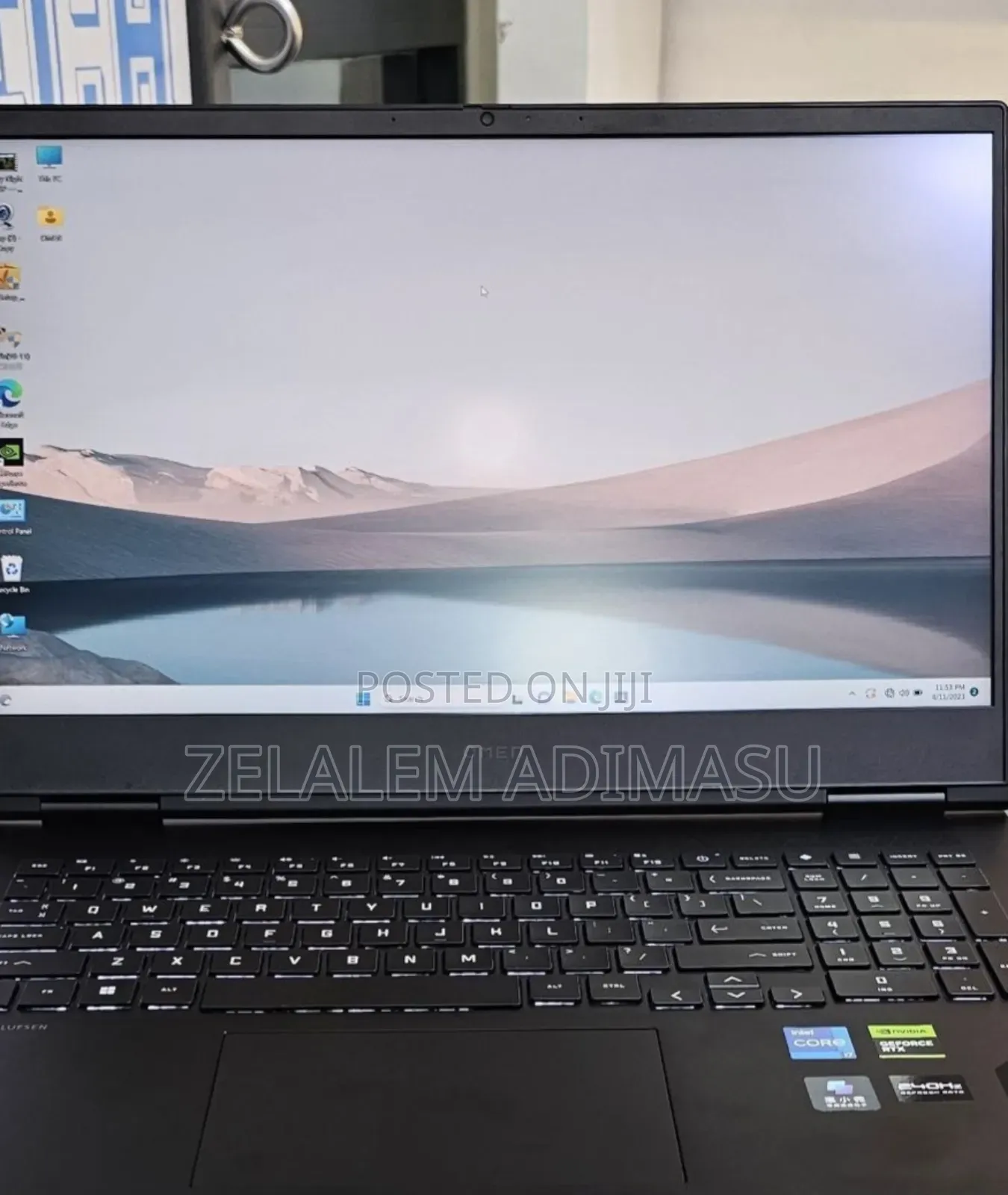 New Laptop HP Omen 16 16GB Intel Core i7 SSD 1T