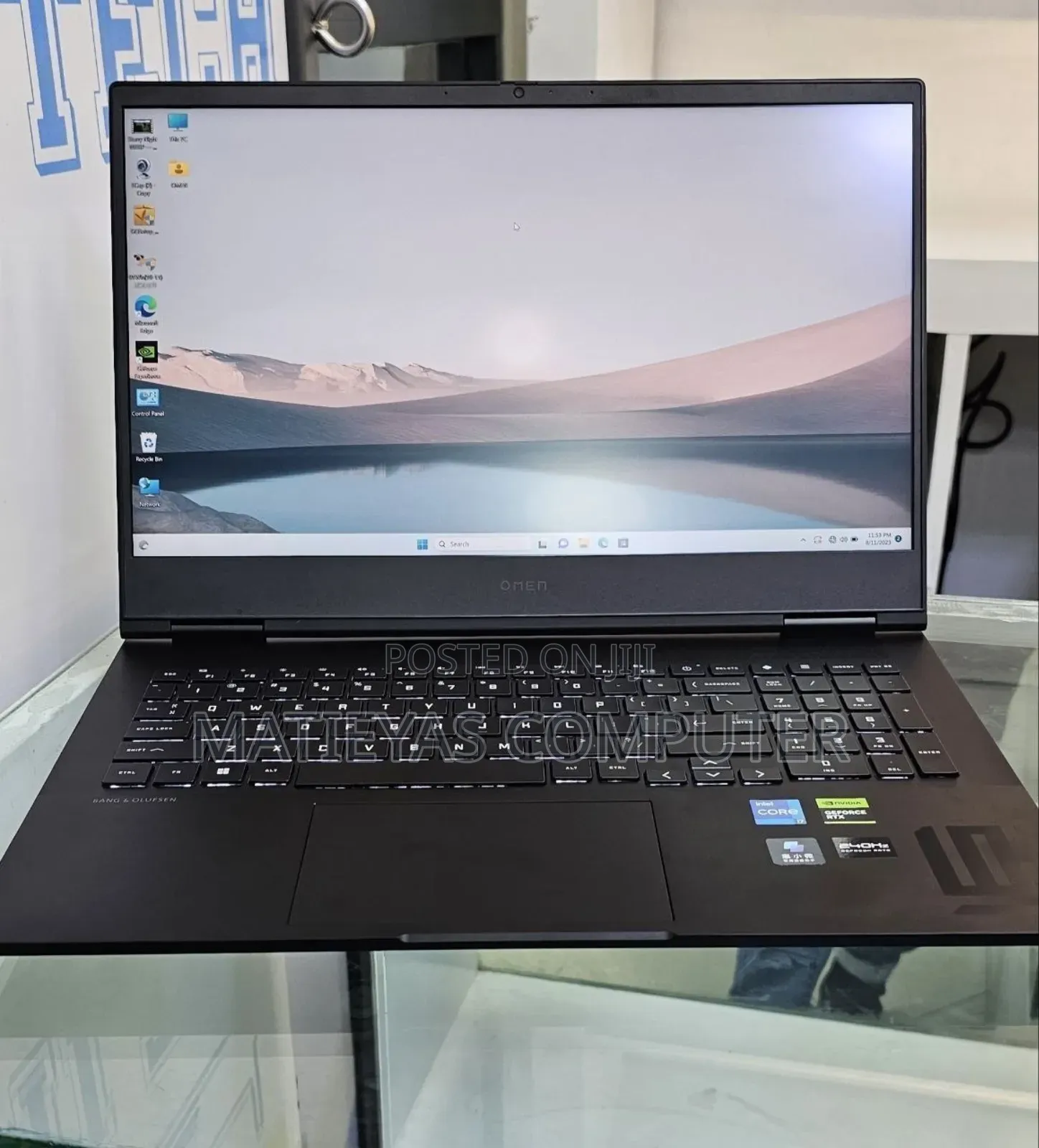 New Laptop HP Omen 16 16GB Intel Core i7 SSD 1T