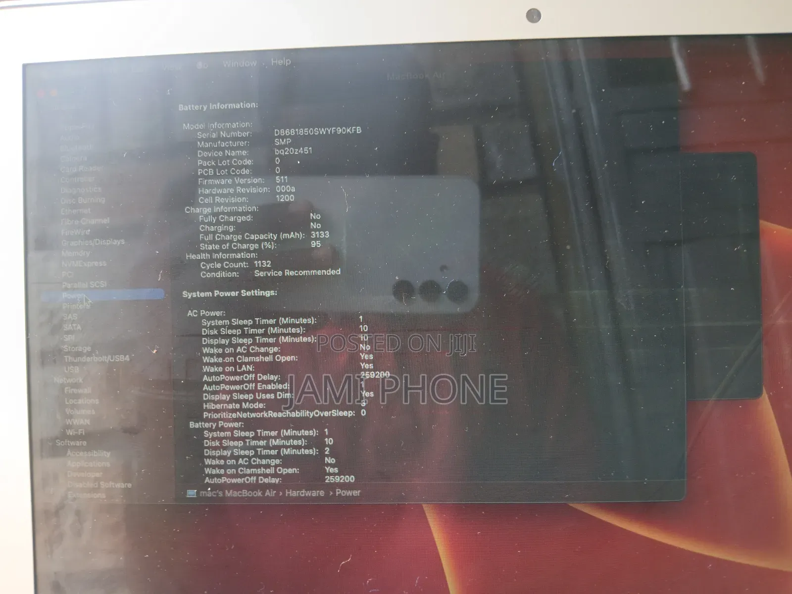 Laptop Apple MacBook Air 2017 8GB Intel Core i5 SSD 140GB