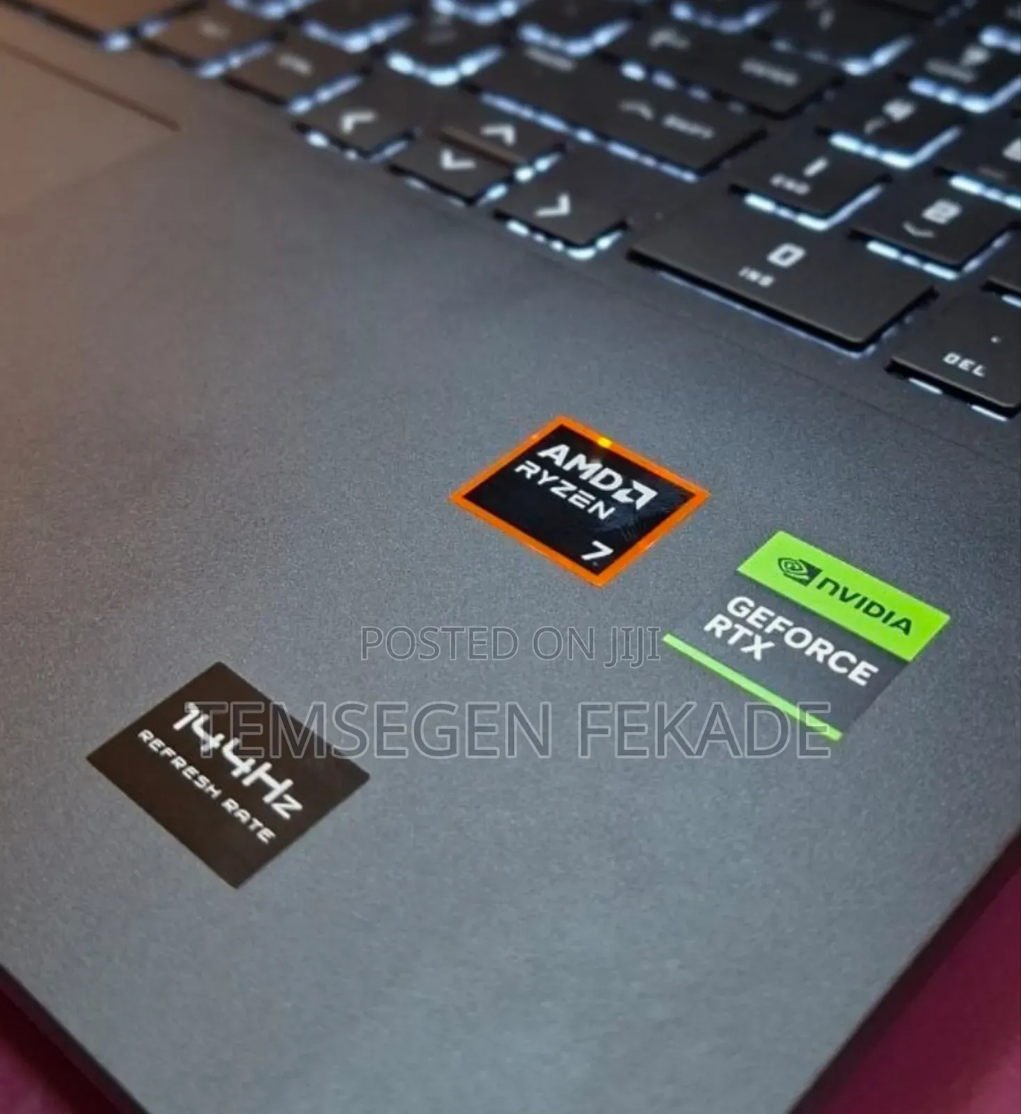New Laptop HP Victus 16 16GB AMD Ryzen 7 SSD 512GB