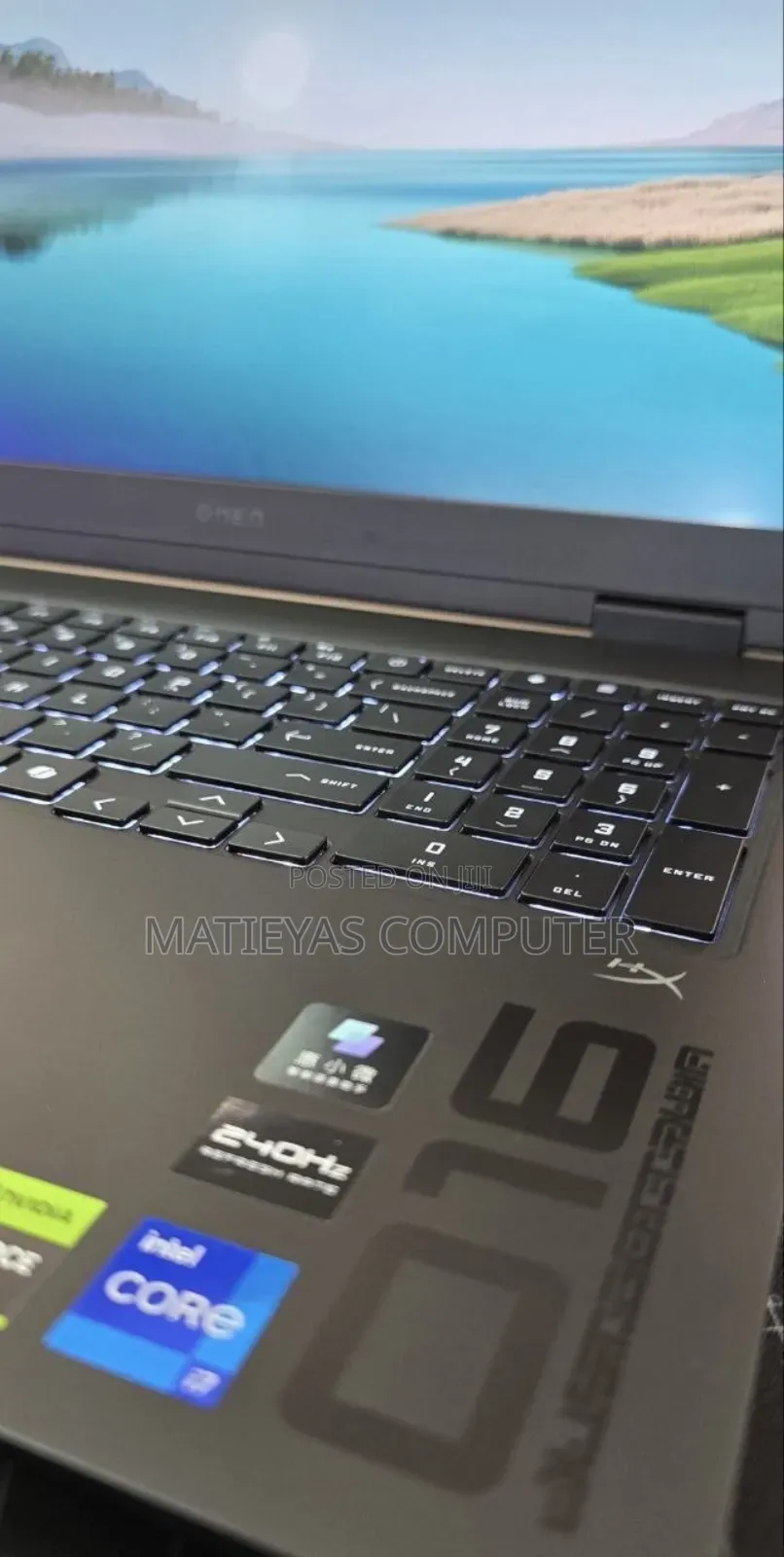 New Laptop HP Omen 16 16GB Intel Core i7 SSD 1T