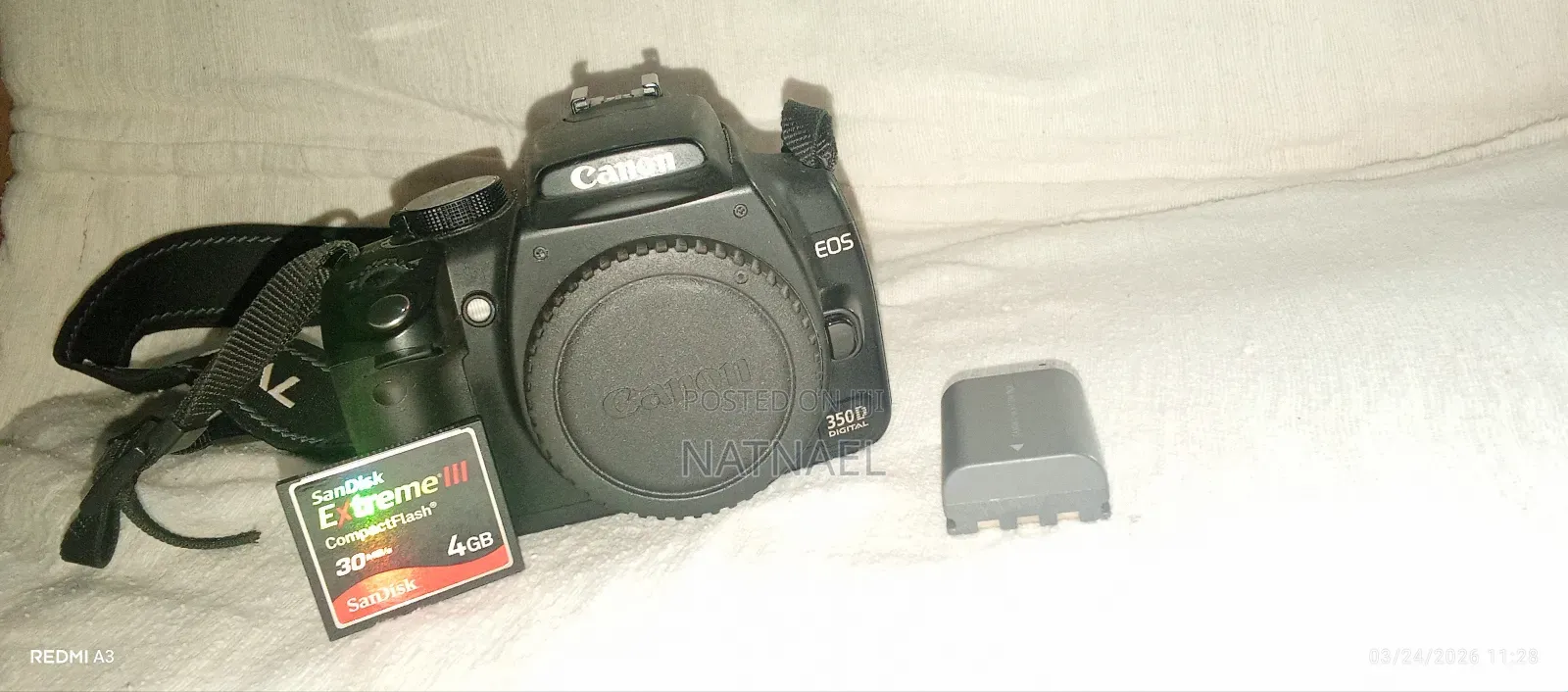 የሚሸጥ ካሜራ Canon D350