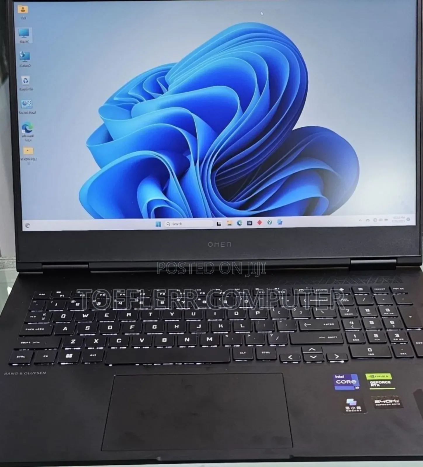 New Laptop HP Omen 15 16GB Intel Core i7 SSD 1T
