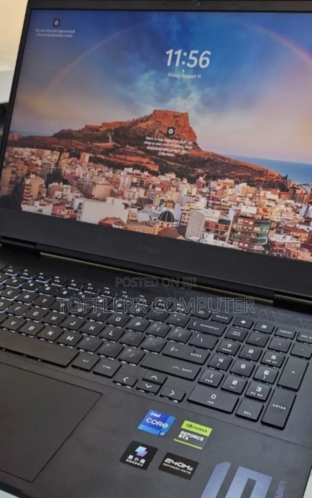 New Laptop HP Omen 15 16GB Intel Core i7 SSD 1T