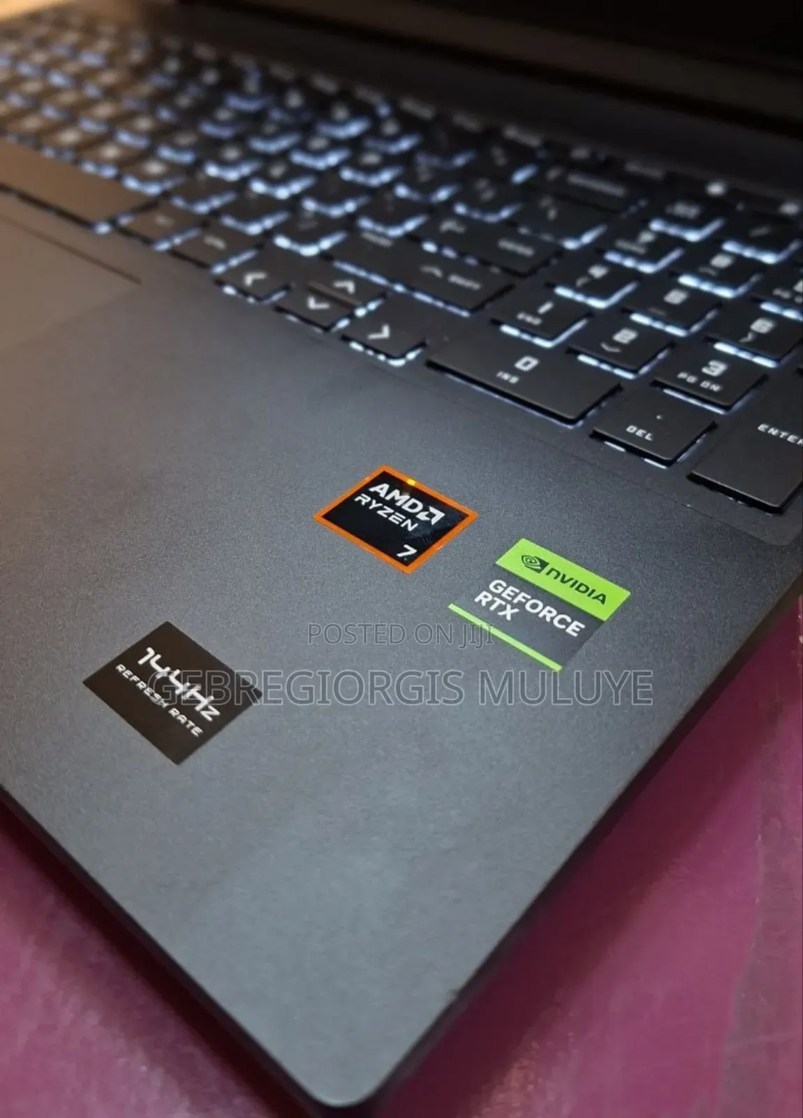 New Laptop HP Victus 15 16GB AMD Ryzen 7 SSD 512GB