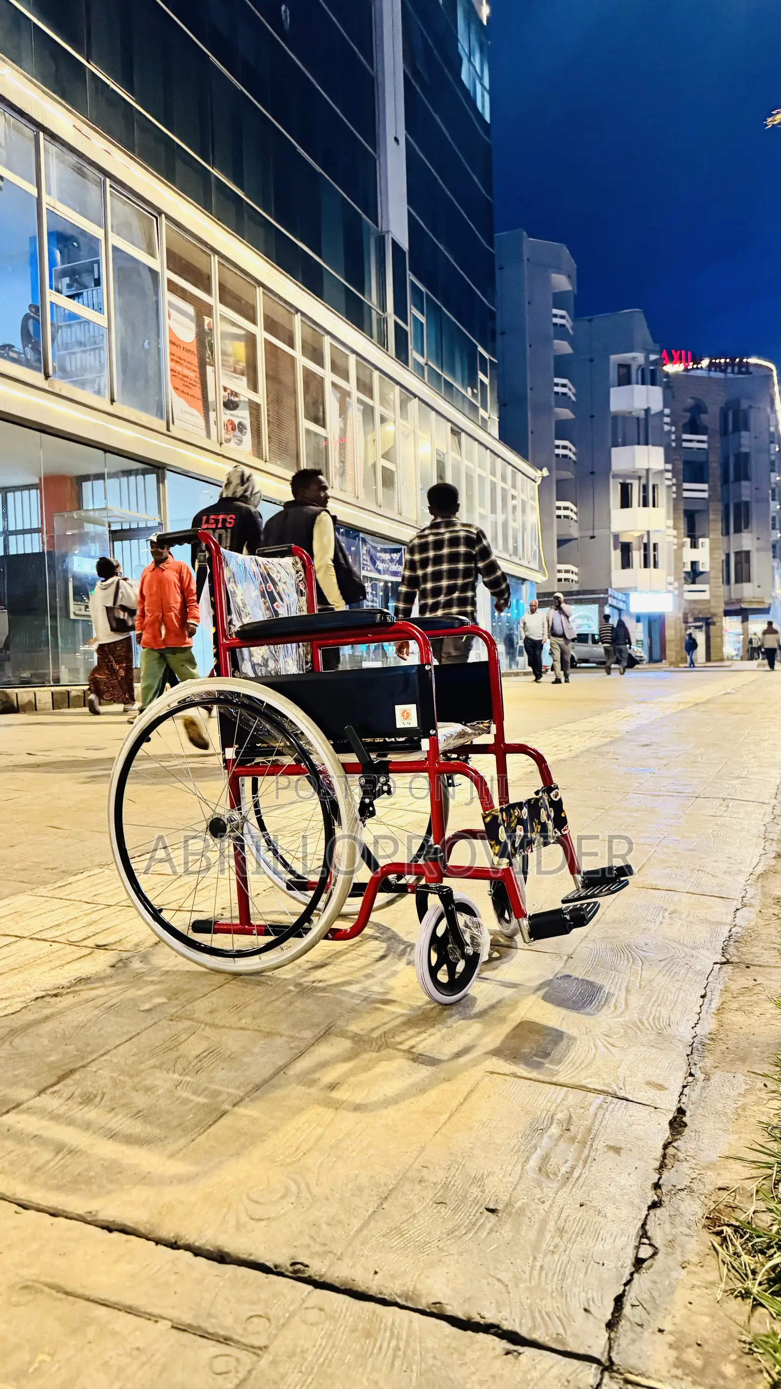Safe and Comfortable Adjustable Foldable Weight Wheelchair