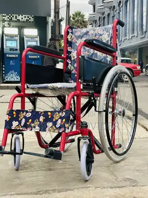 Healthcare Stability Colorful Upholstery Child Wheelchair for Kids