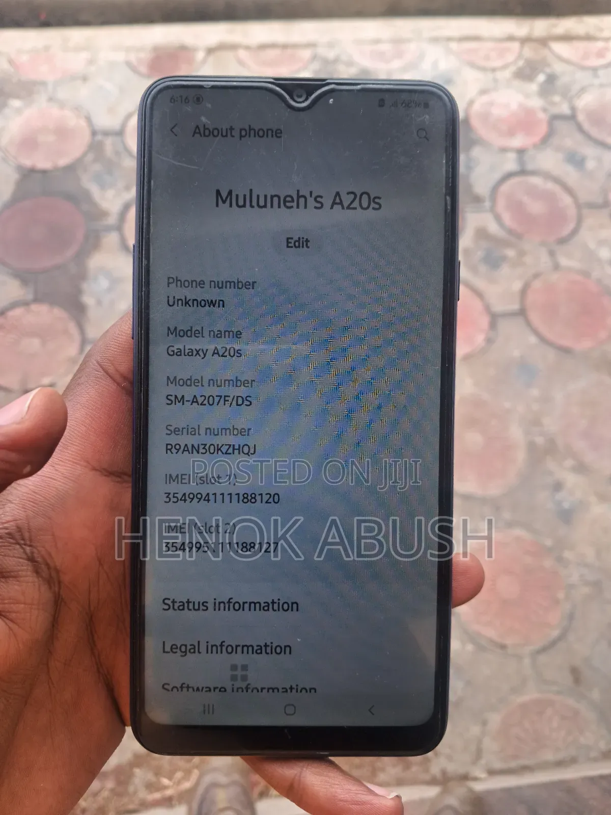 Samsung Galaxy A20s 32 GB Blue