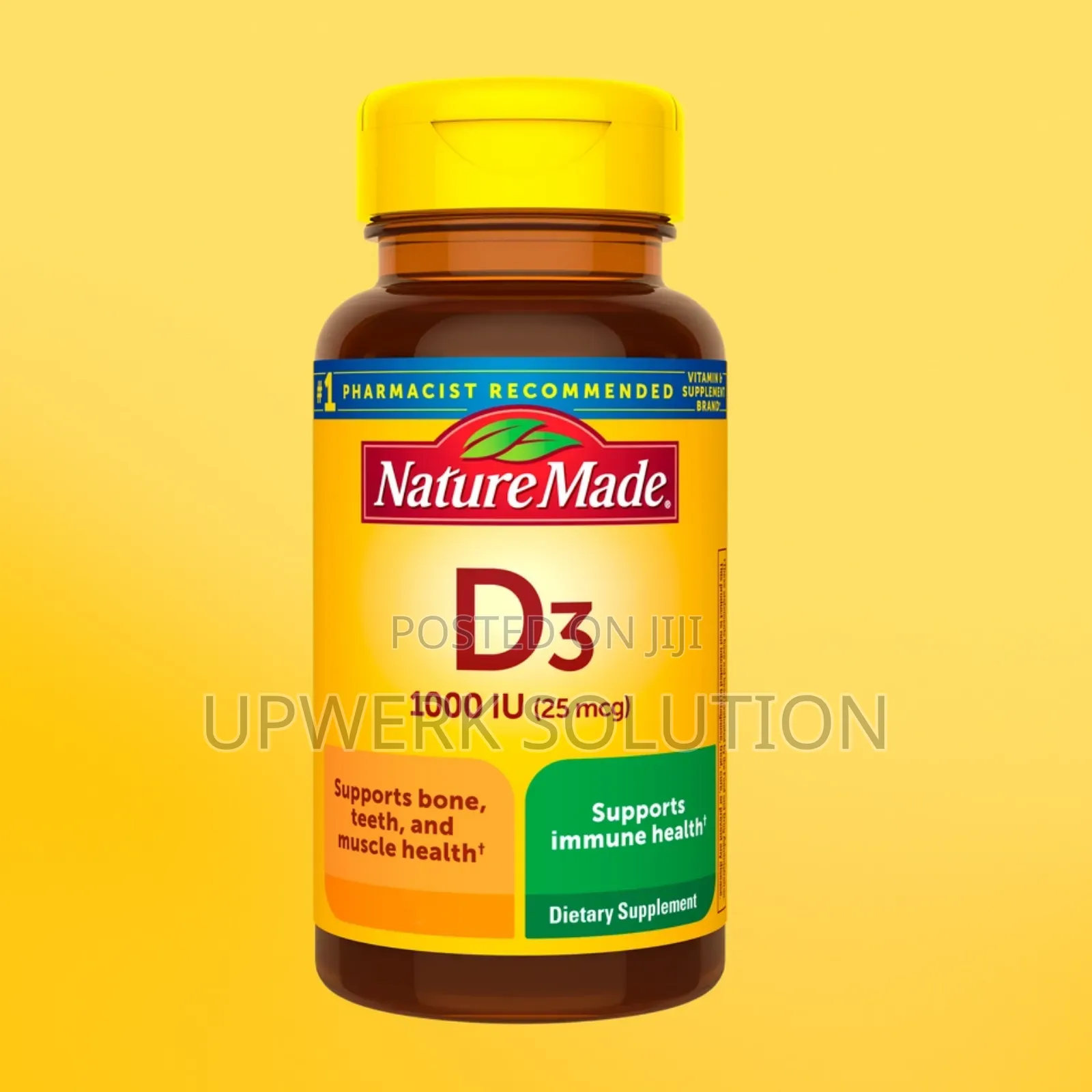 Nature Made Vitamin D3 1000 Iu (25 McG) – 650 Softgels