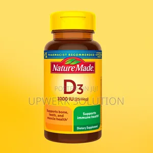 Nature Made Vitamin D3 1000 Iu (25 McG) – 650 Softgels
