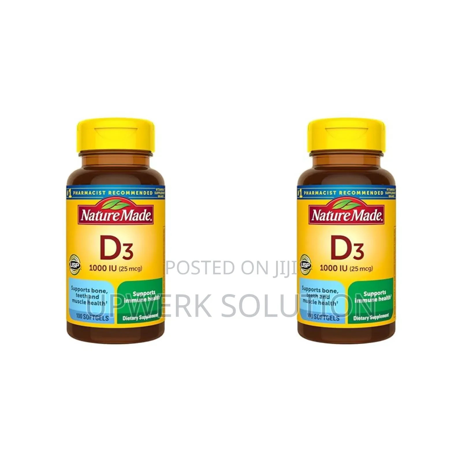Nature Made Vitamin D3 1000 Iu (25 McG) – 650 Softgels