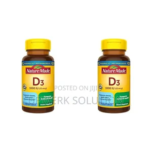 Nature Made Vitamin D3 1000 Iu (25 McG) – 650 Softgels