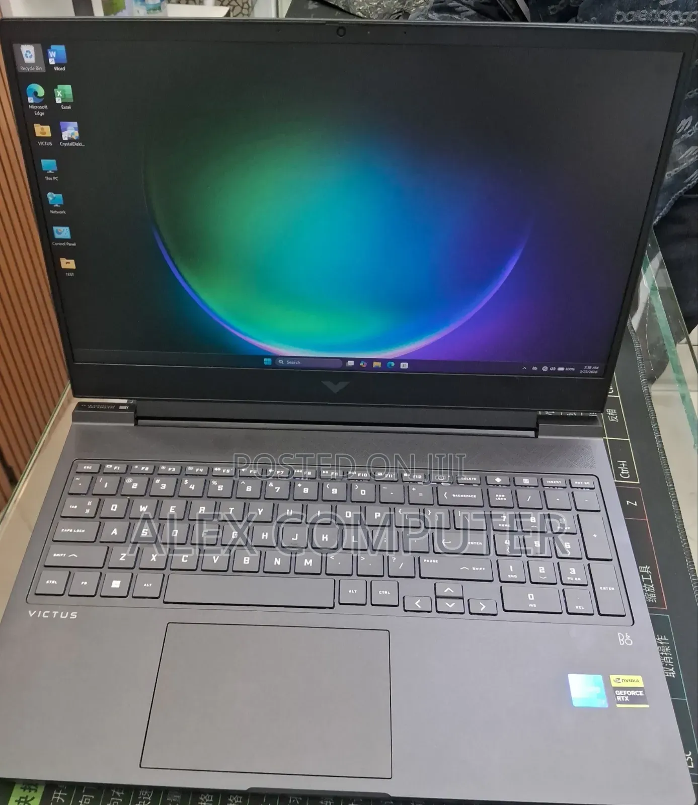 New Laptop HP Victus 16 16GB Intel Core i7 SSD 1T