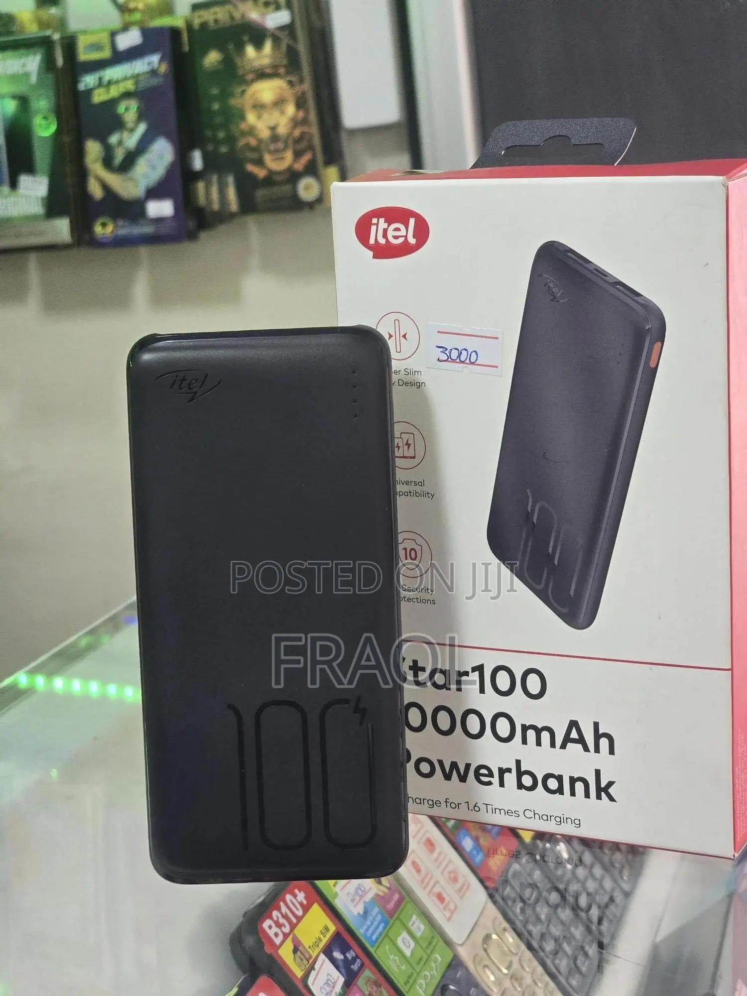 Itel Powerbank With 10000mah