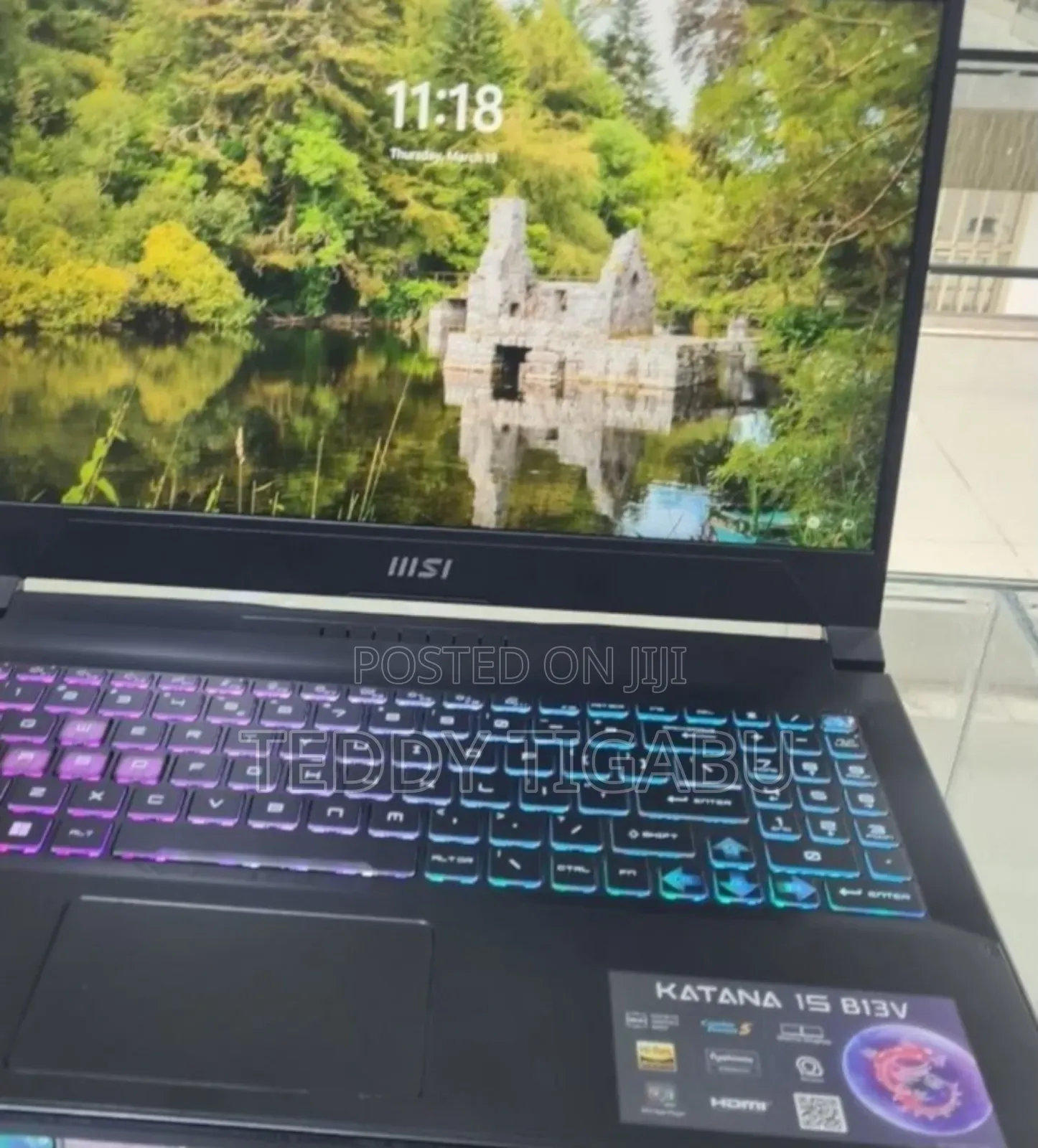 New Laptop MSI Katana 15 16GB Intel Core i7 SSD 1T