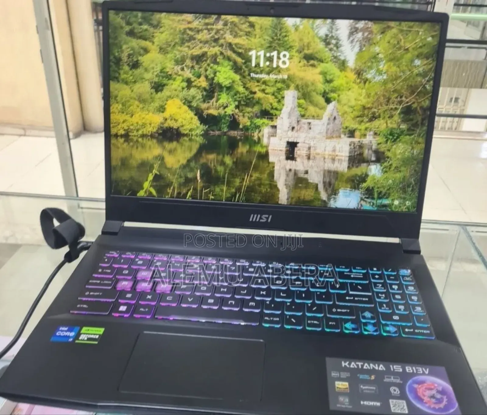 New Laptop MSI Katana 15 16GB Intel Core i7 SSD 1T