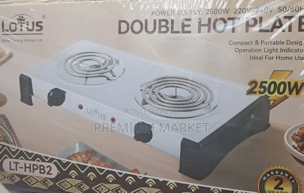 Lotus Double Hot Plate