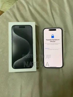 New Apple iPhone 15 Pro 256 GB Black