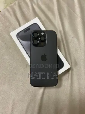 New Apple iPhone 15 Pro 256 GB Black
