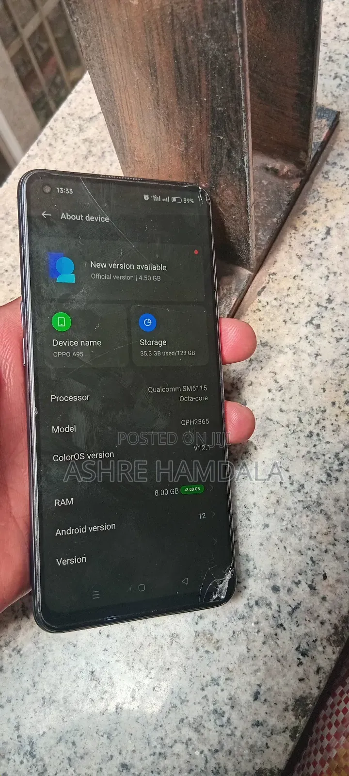 Oppo A95 128 GB Black