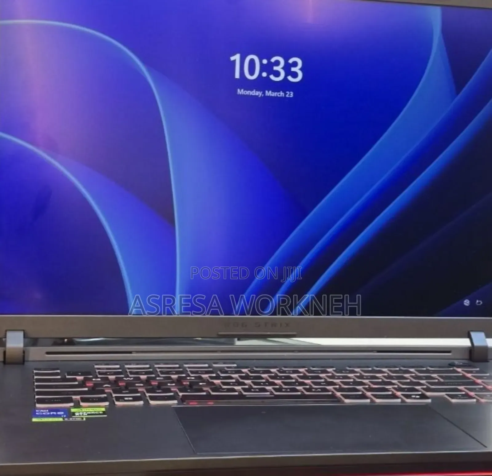 New Laptop Asus ROG Strix G16 G614 16GB Intel Core i7 SSD 1T