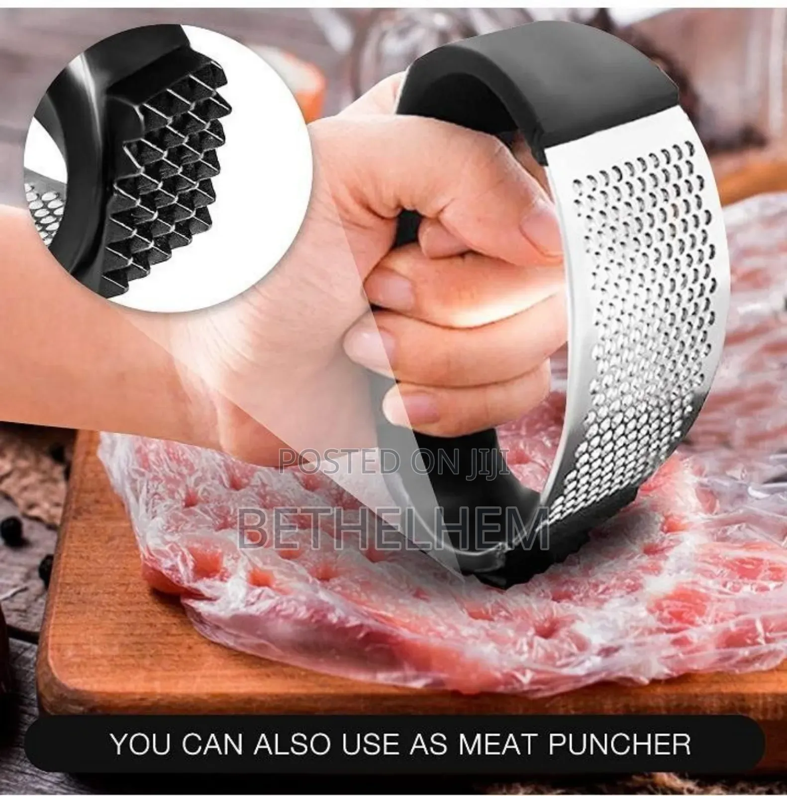 2 in 1 Garlic Press Chopper