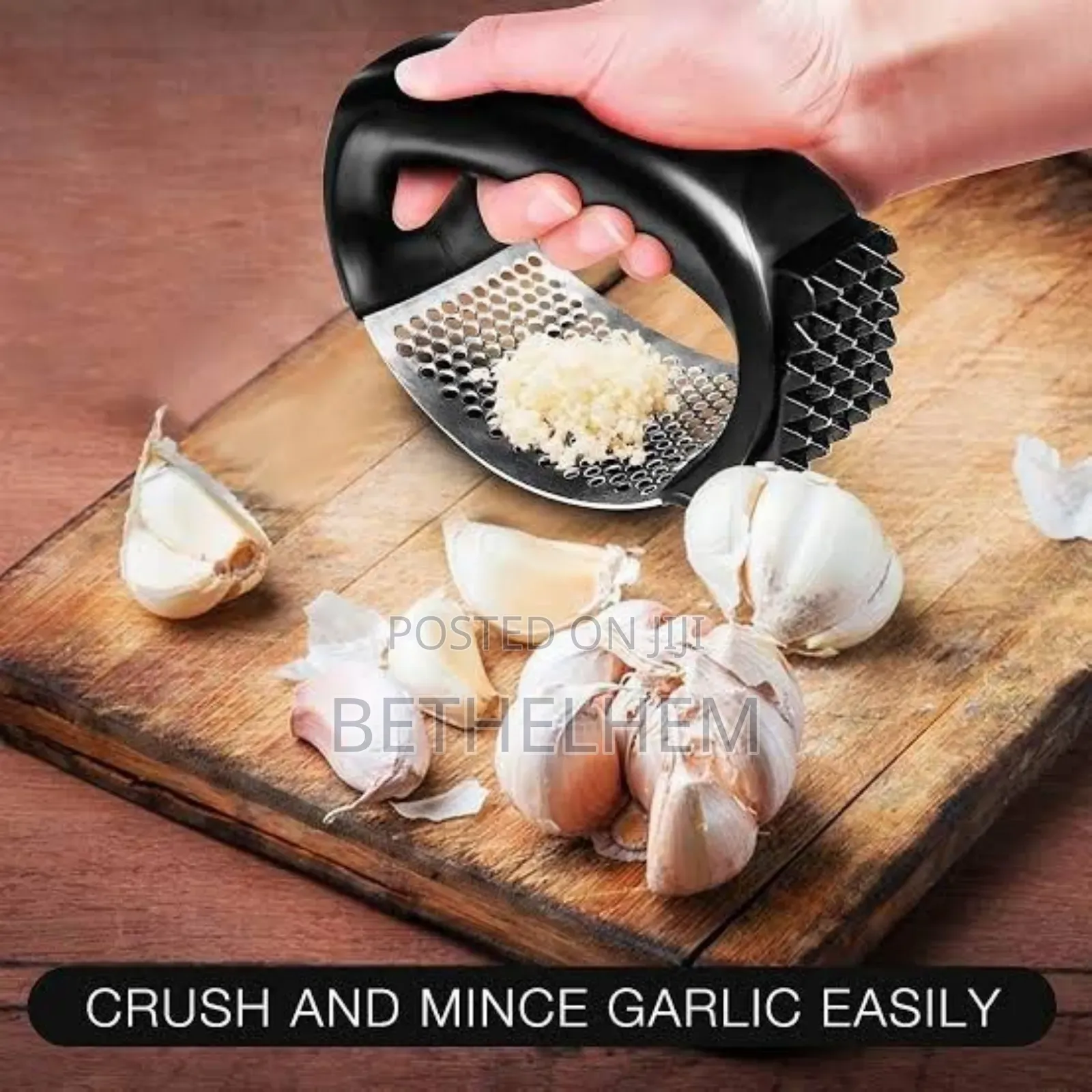 2 in 1 Garlic Press Chopper