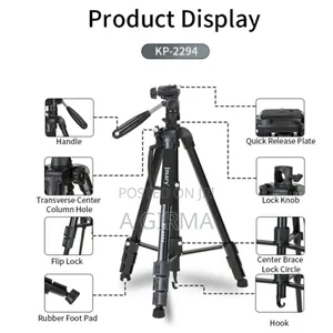 Jmary Kp-2294 Multifunctional Professional Tripod